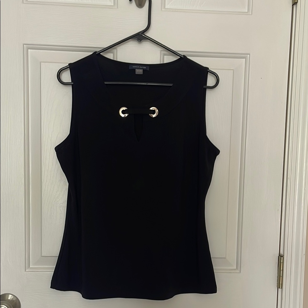 Tommy Hilfiger Black Sleeveless Tank Top